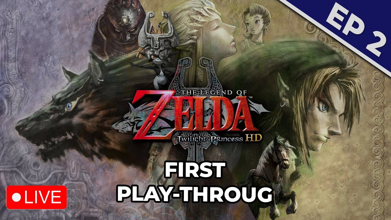 ZELDA TWILIGHT PRINCESS FIRST PLAY-THROUGH (2026)
