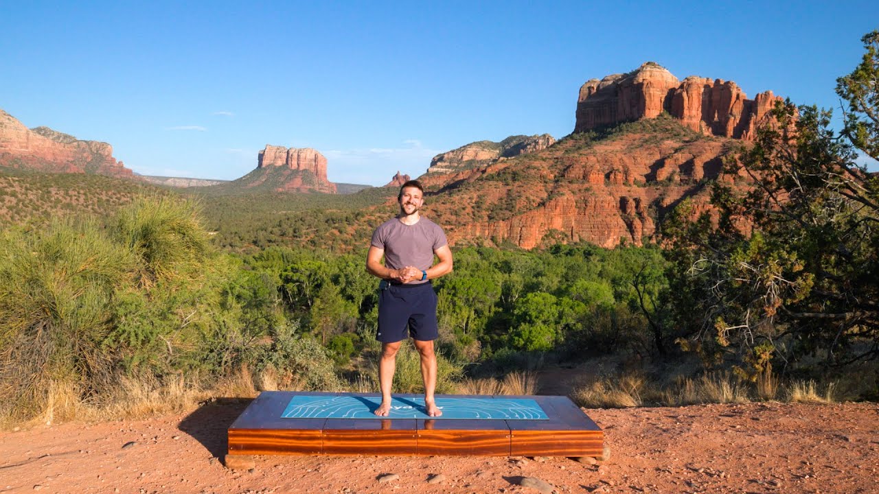 Quick, 10-Minute Sun Salutation Yoga Workout in Sedona