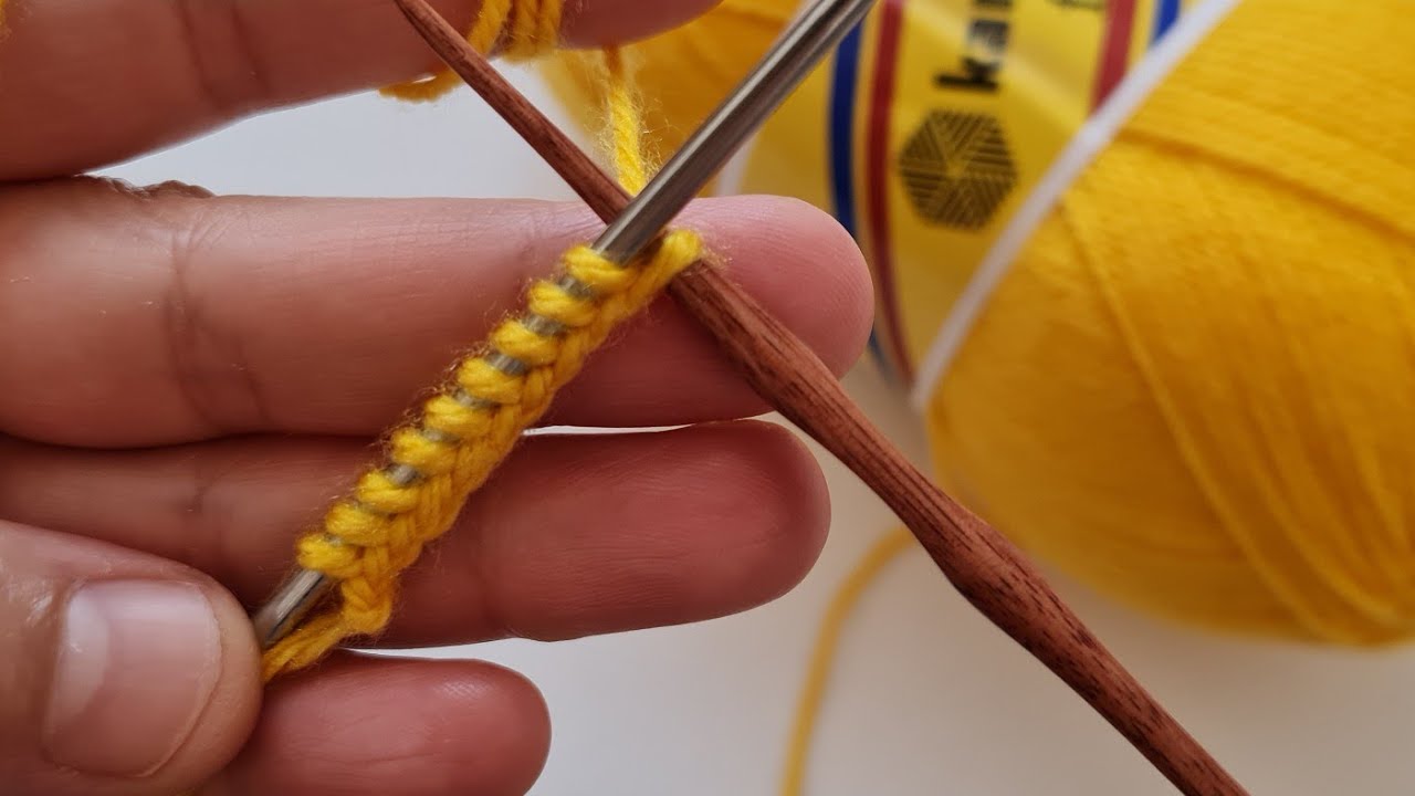 Çok seveceğiniz örgü başlama tekniği ✅️ knitting ✅️ knitting pattern ✅️ #örgüteknikleri
