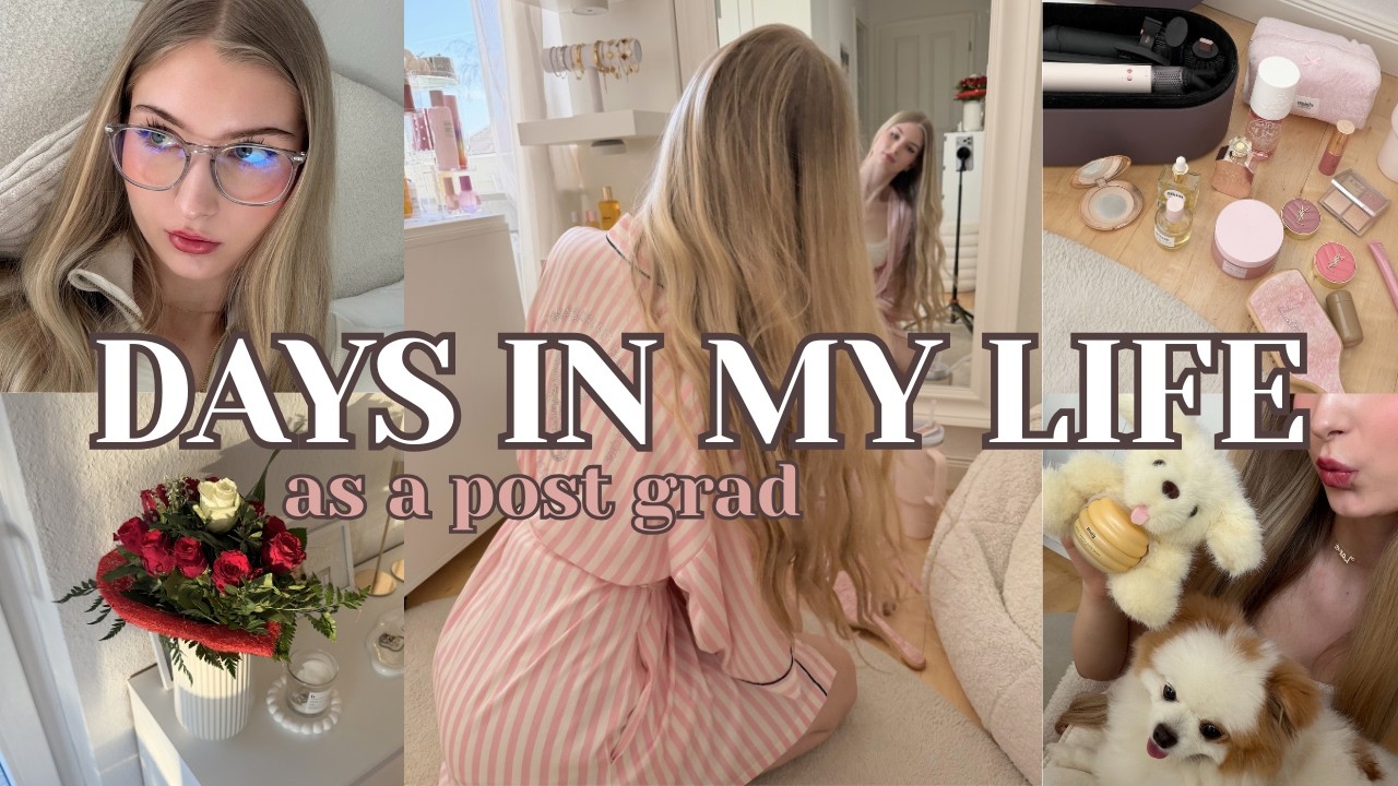 DAYS IN MY LIFE as a post grad 💗 content creating, closet clean out, shopping, etc.