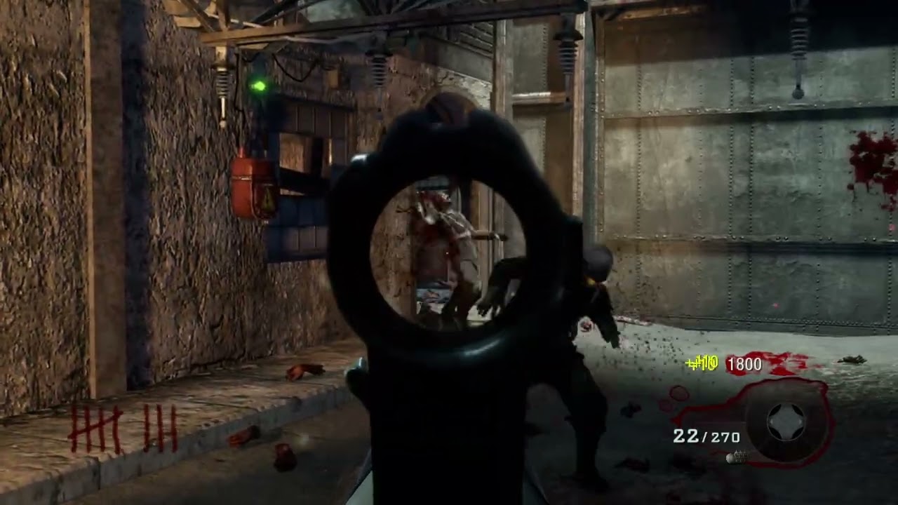 BLACK OPS 1 ZOMBIES: DER RIESE GAMEPLAY! (NO COMMENTARY)
