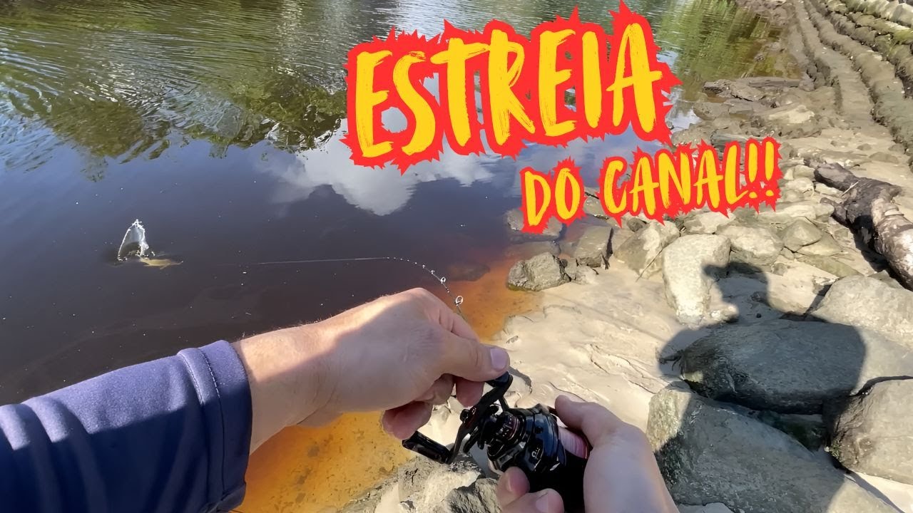 🎣ESTREIA DO CANAL! Saiu muito robalo no ultralight BFS