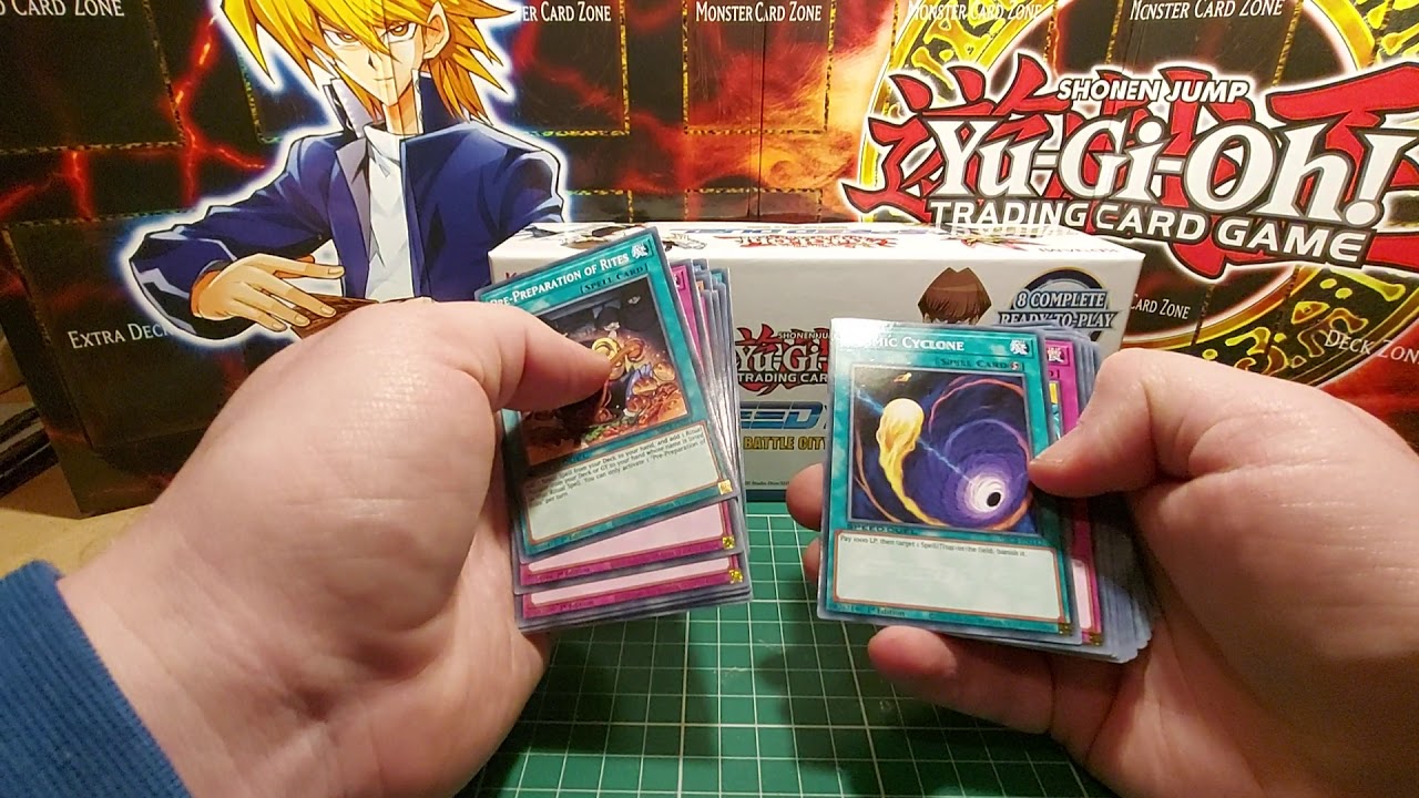 Yu-Gi-Oh! Speed Duels Battle City Box unboxing. Part 1