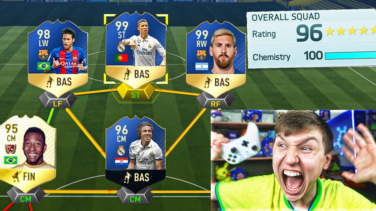 196 FUT Draft On FIFA 17... 10 Years Later!