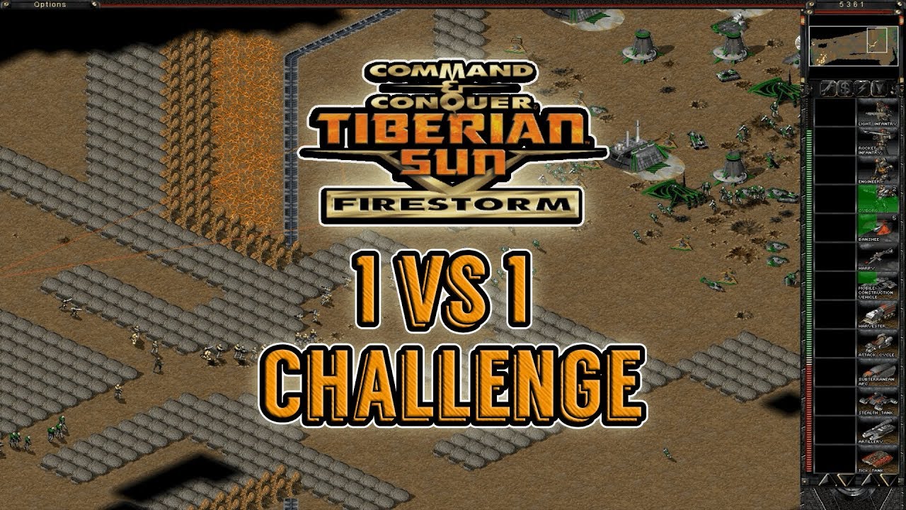 Tiberian Sun Gameplay - 1 vs 1 after someone call you a noob