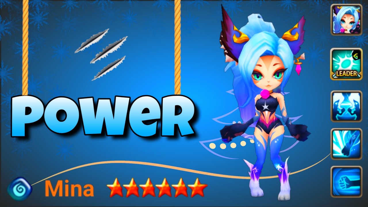 The Power of MINA (NEW 2A Martial Cat Water) - Summoners War