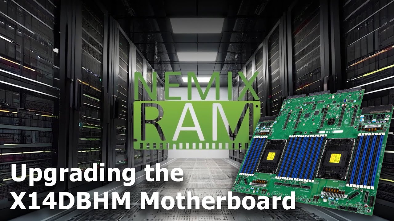 SuperMicro X14DBHM Motherboard | Upgrade to 8TB DDR5 6400MHz ECC Memory with NEMIX RAM