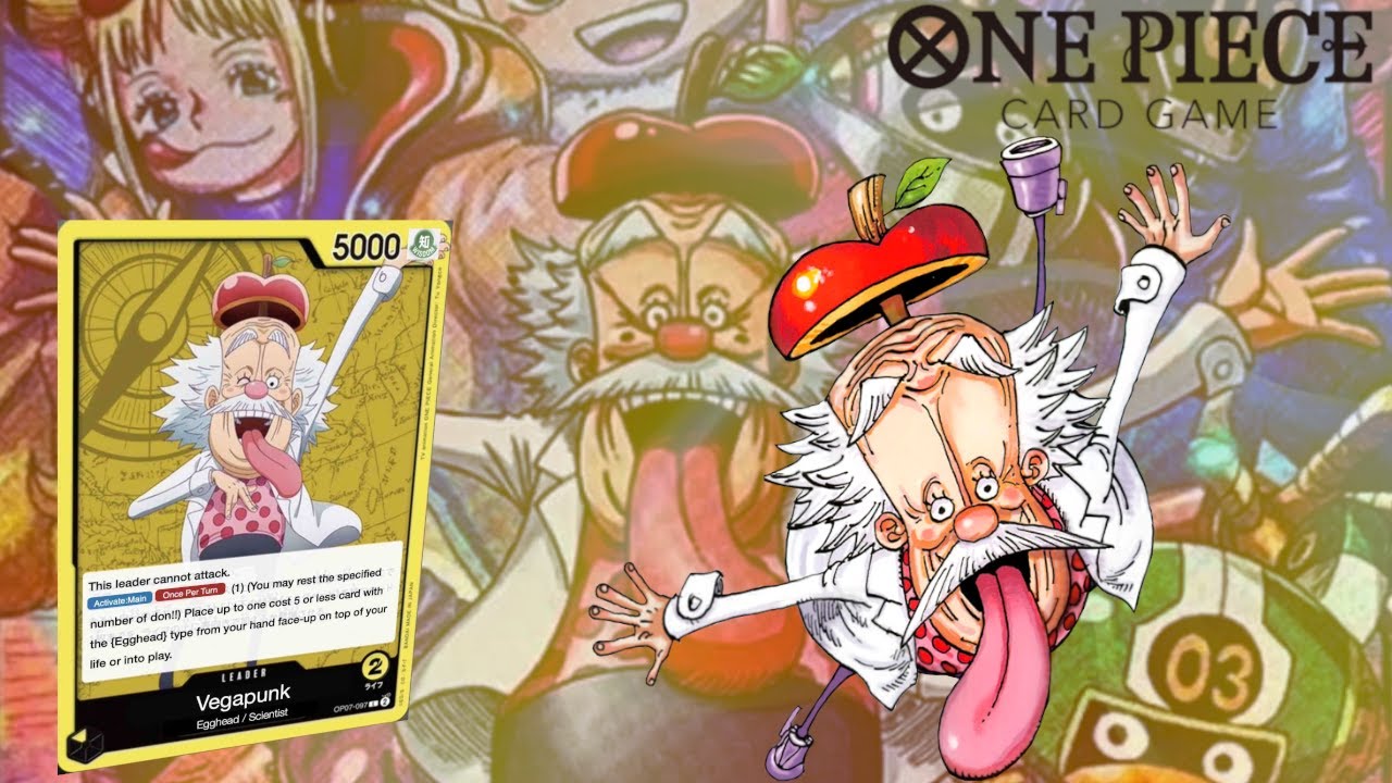 VEGAPUNK OP07 DECK PROFILE & GAMEPLAY | FUN DECK OP07 - ONE PIECE CARD GAME