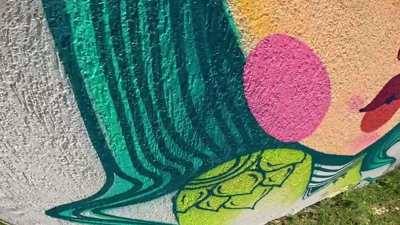 GRAFFITI- PERSONA FLAIP EM UMA PAREDE ABANDONADA.