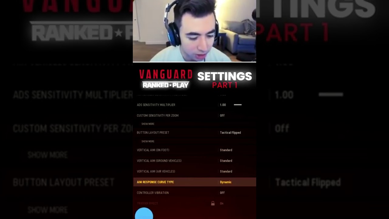 The BEST Pro Settings PART 1 (Vanguard Ranked)
