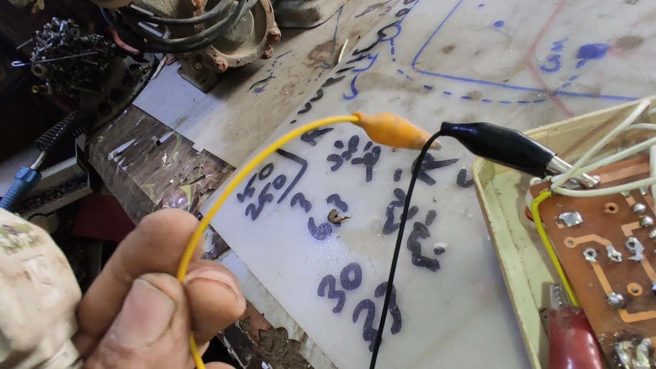 طريقة فحص الريلي داخل كارت جهاز التحويل
