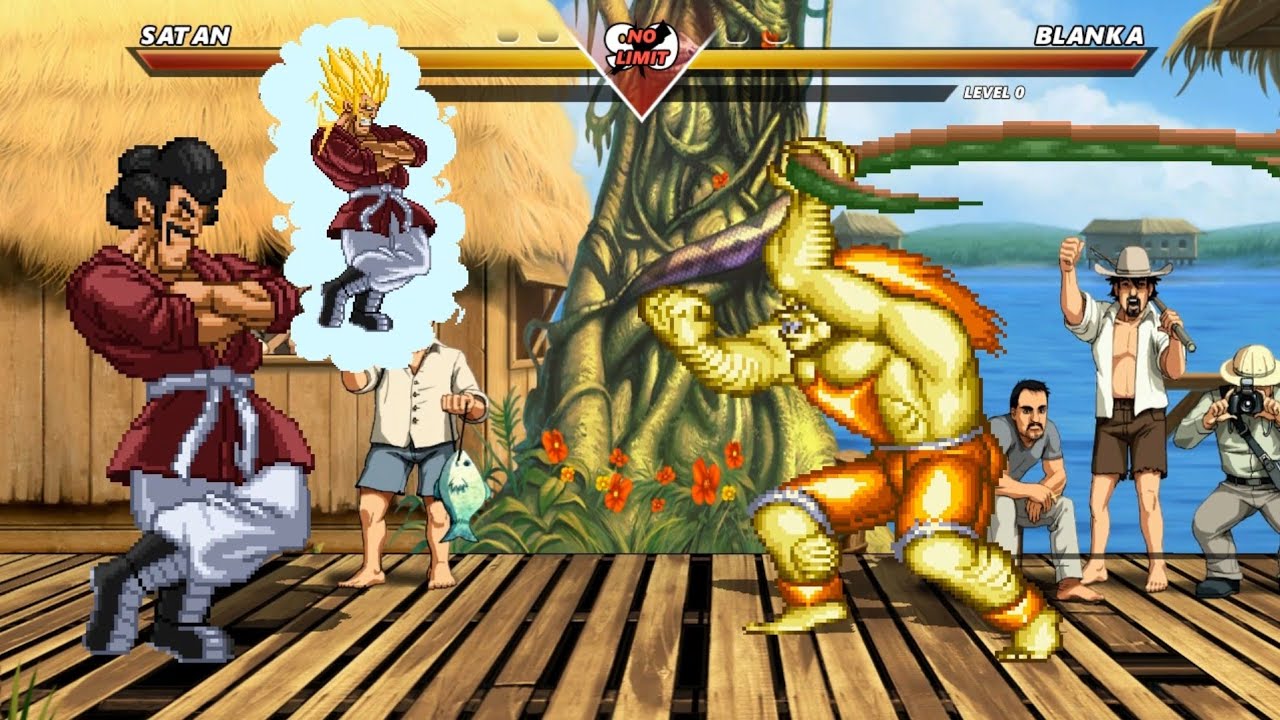 MR. SATAN vs BLANKA - The most epic fight❗