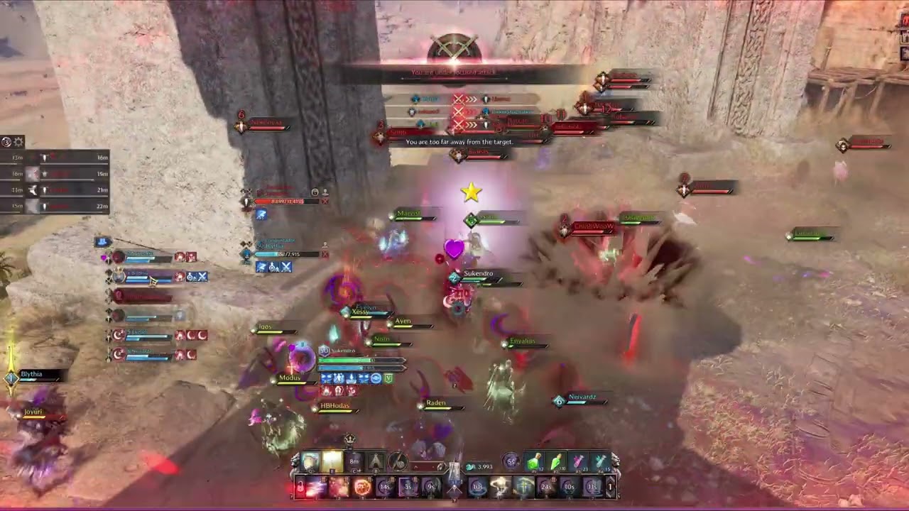 PVP THRONE AND LIBERTY GLOBAL - STROMBRINGER SERVER | POV HEALER STAFF/WAND