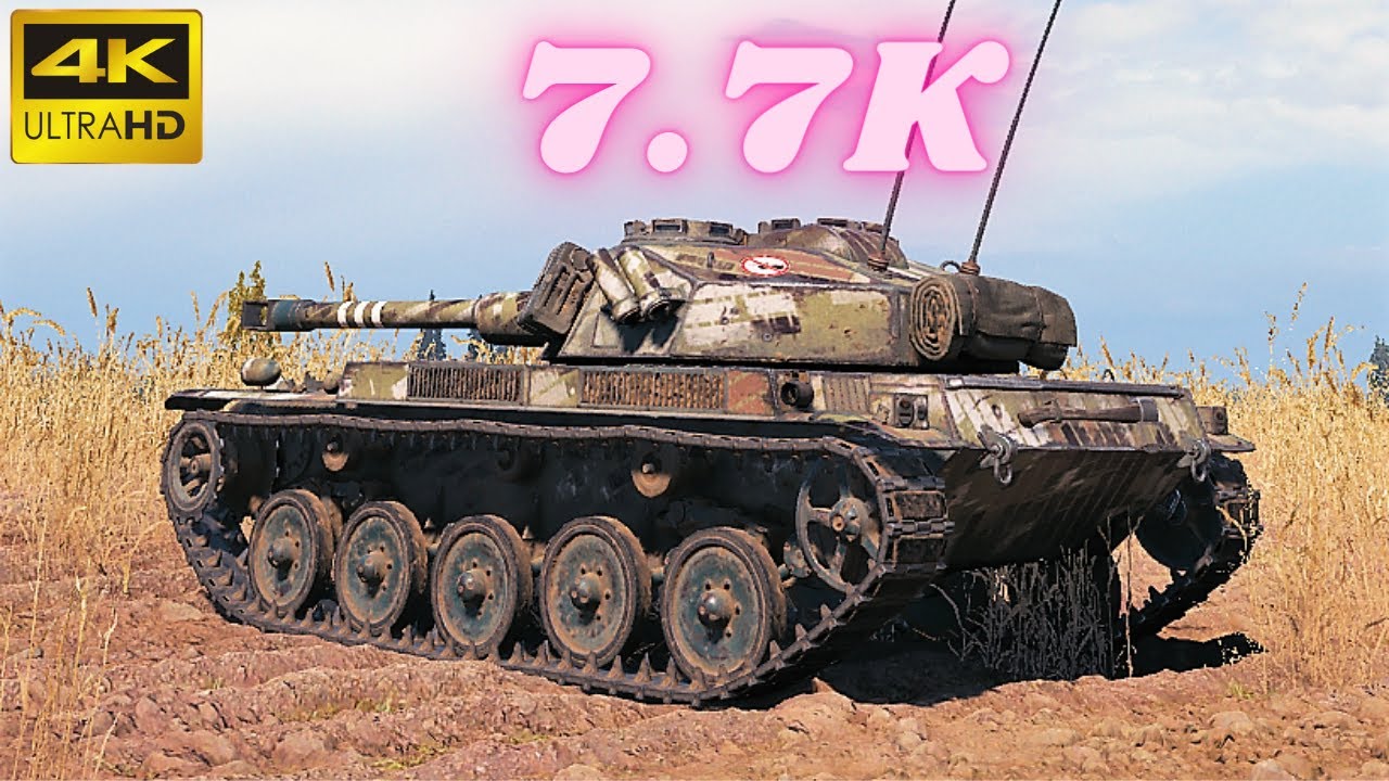 AMX ELC bis  7,7K Spot Damage scout Lvl. V  World of Tanks Replays ,WOT tank games