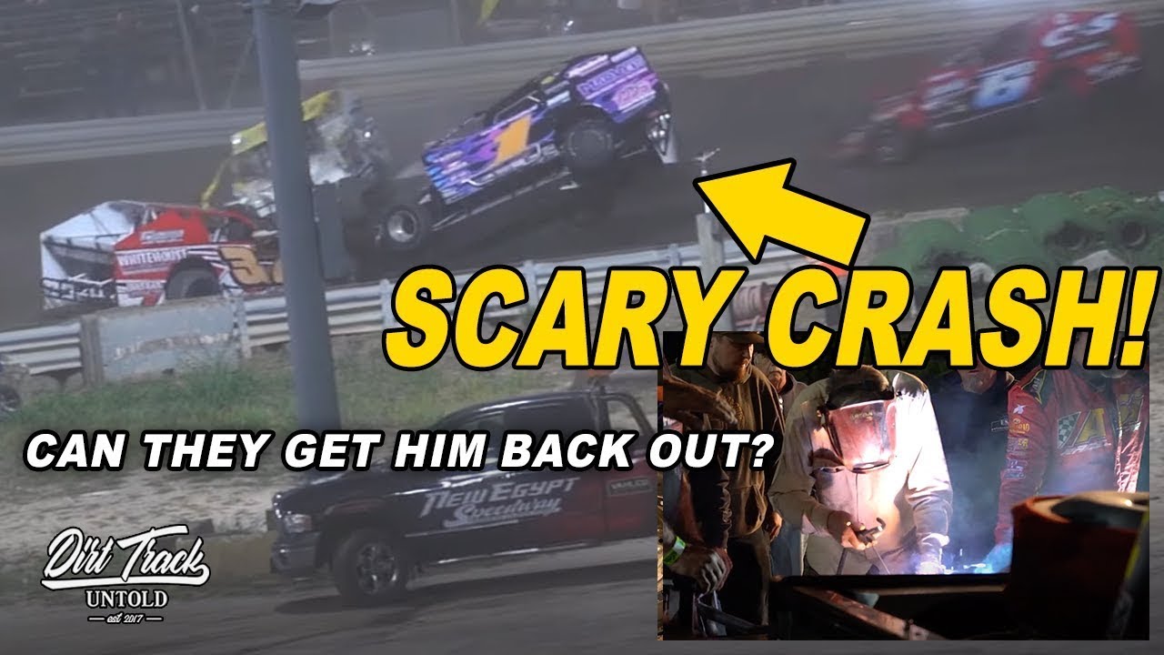 NASTY CRASH! Our Race Car Gets Destroyed! Can They Weld It Back Together To Finish The Race!?