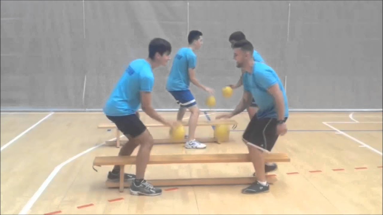 Ejercicios de progresión para el bote en balonmano