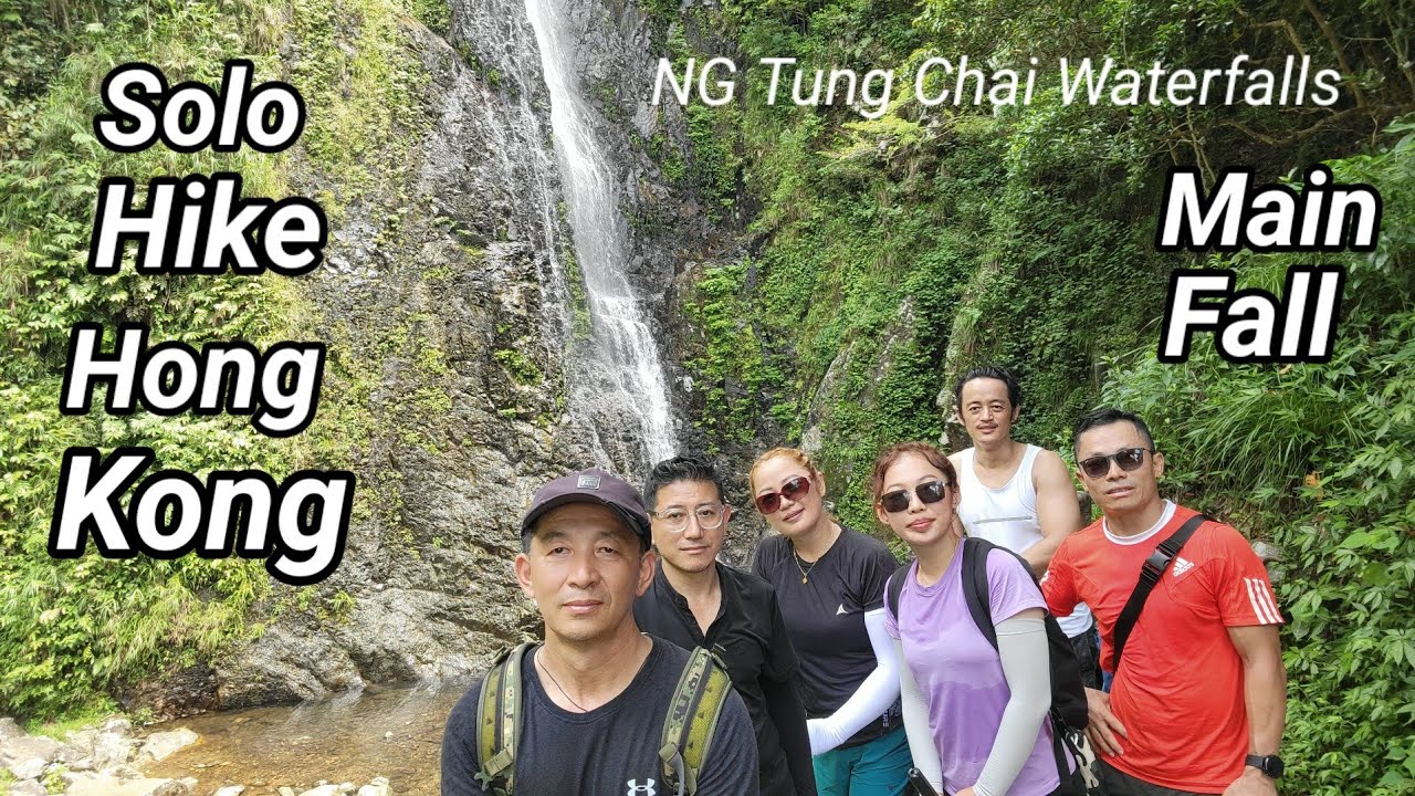 NG Tung Chai Waterfalls, Tai Mo Shan Peak(Tai Po)Hong Kong