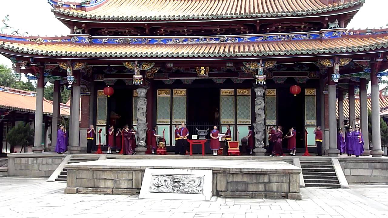台北孔子廟の雅楽　Court music of Confucius Temple in Taipei