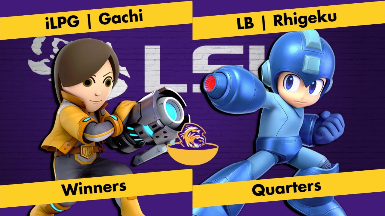 iLPG | Gachi (Mii Gunner) vs LB | Rhigeku (Mega Man) - Salsa #46 - Winners Quarters