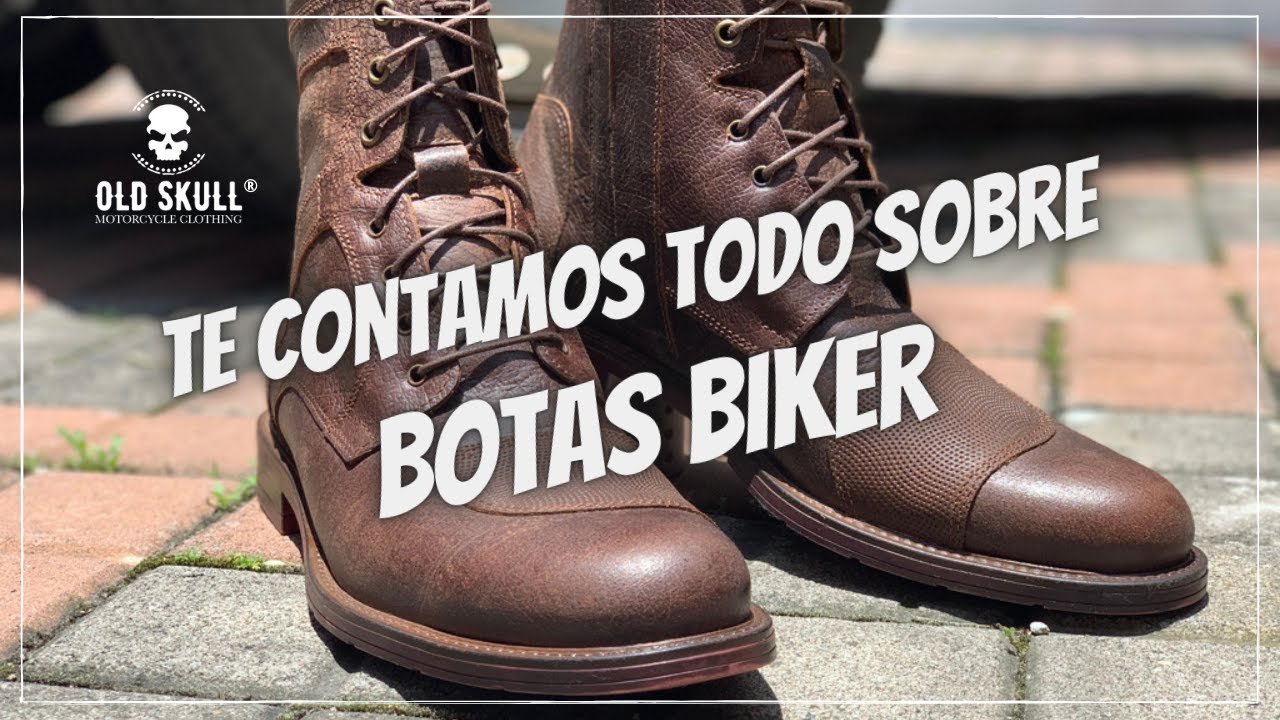Te contamos todo sobre las BOTAS BIKER