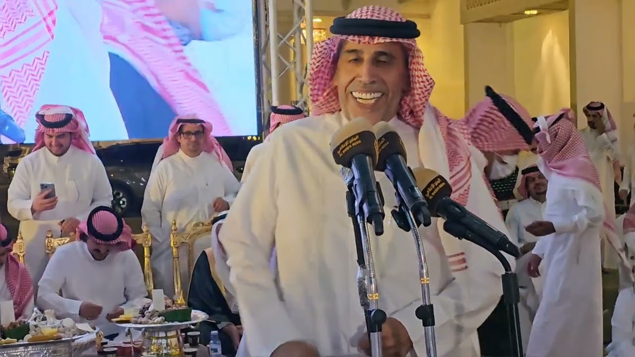 محمد بن مشيط معتق العياضي ذيب الشاطري فهيد الشاطري حفلة الرياض 1446/11/18