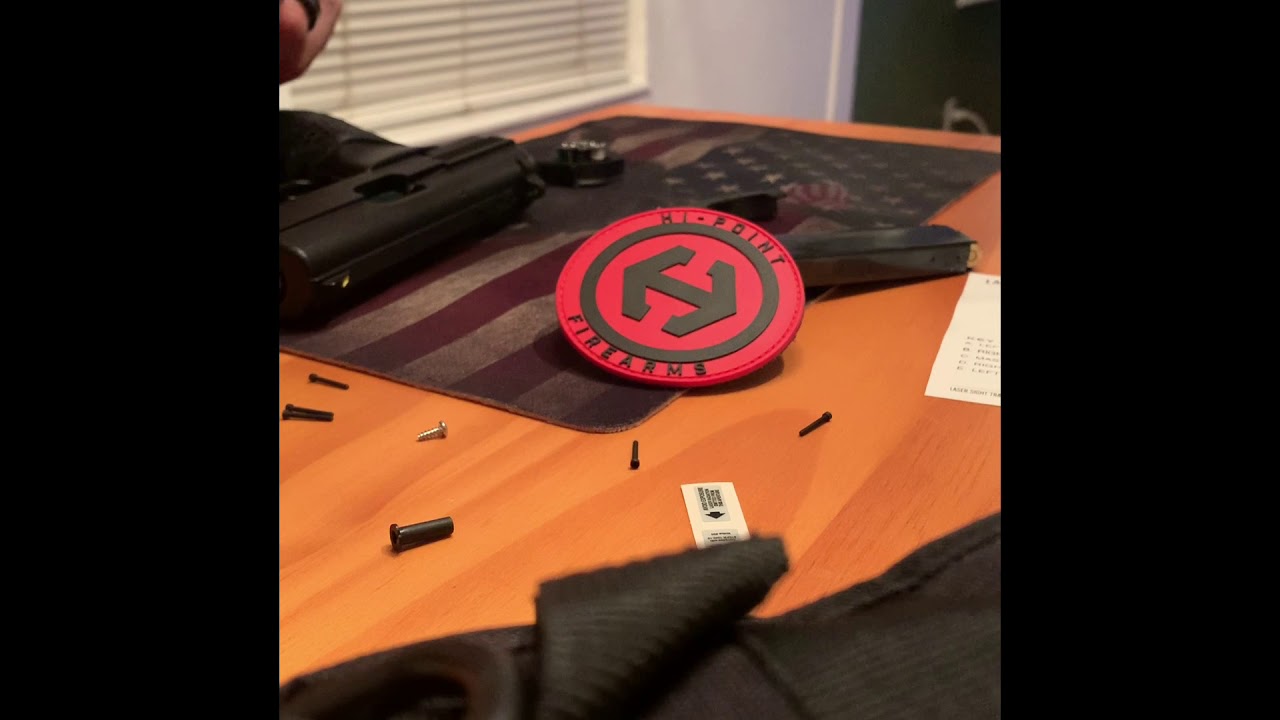 Laserlyte laser Hi Point Installation step by step !! 2nd Amendment rights