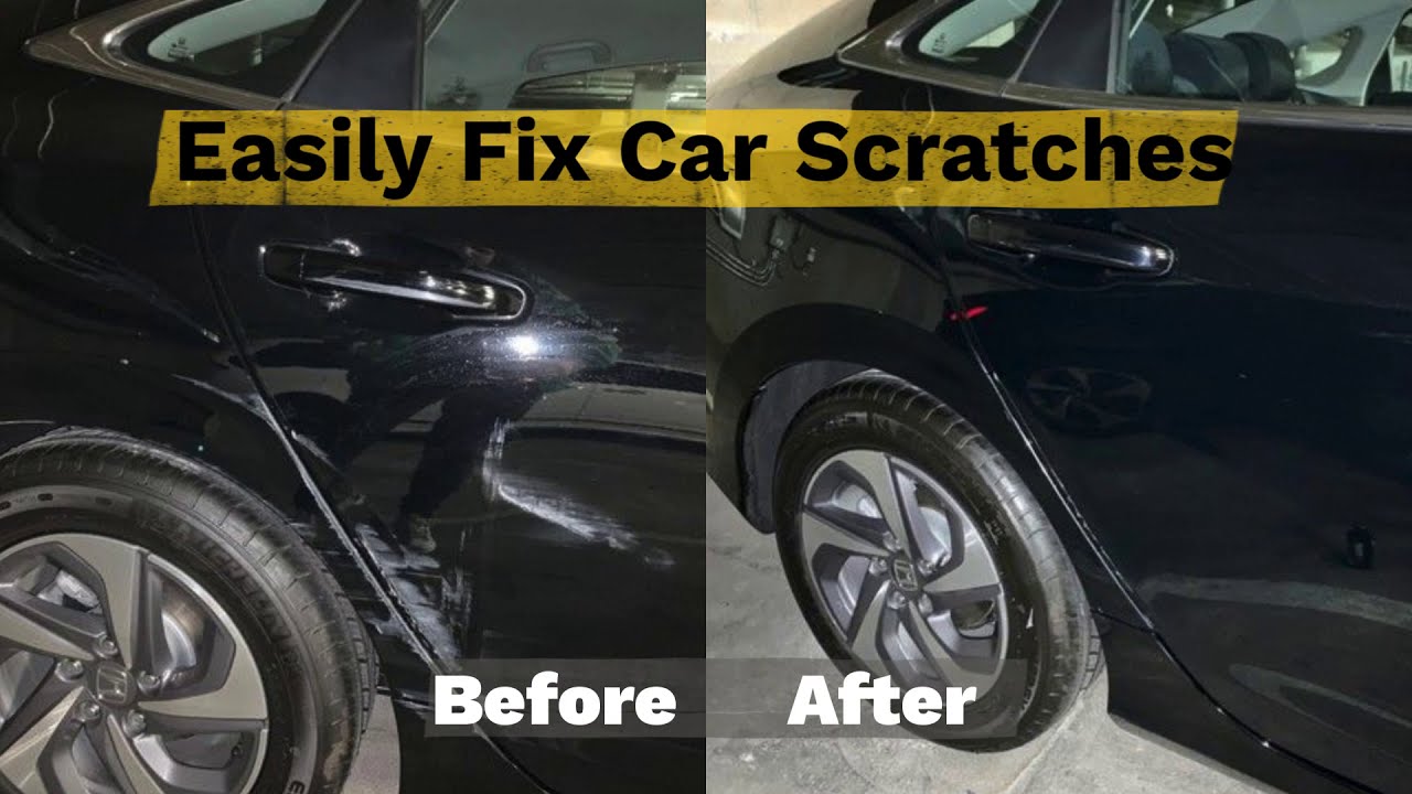Carfidant Black Car Scratch Remover - Ultimate Scratch and Swirl Remover for Black and Dark Paints