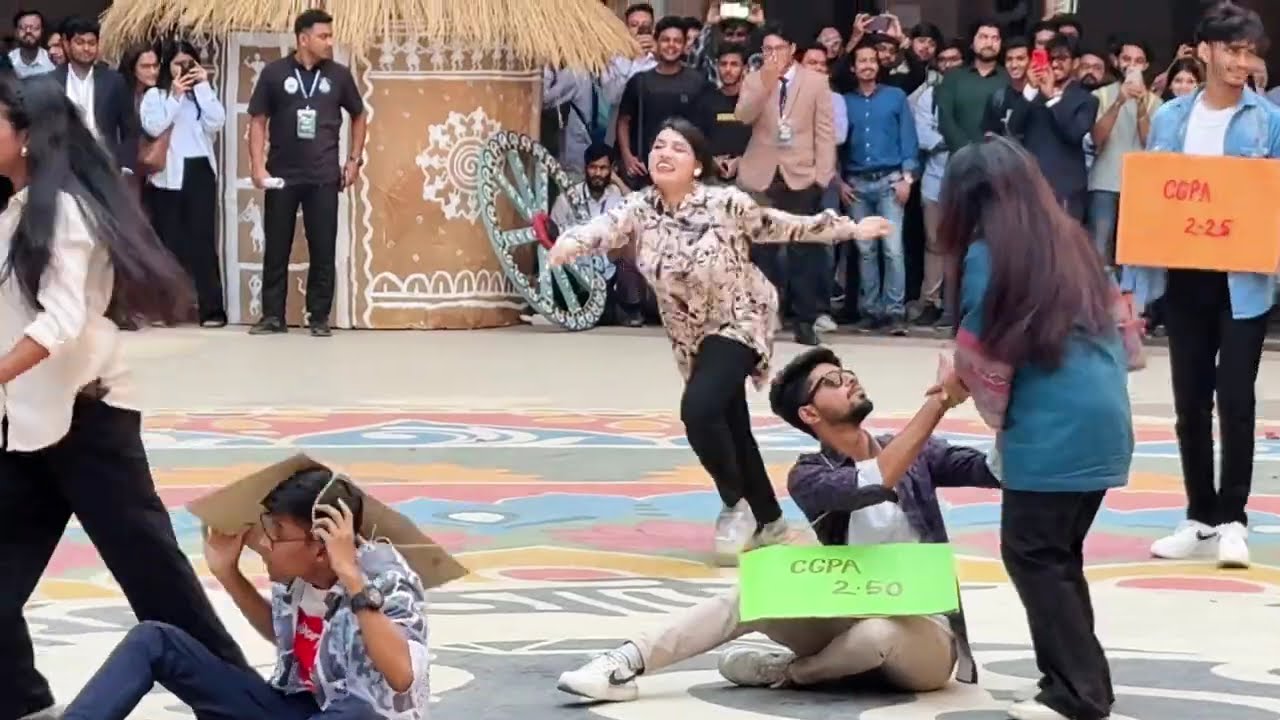 NSU CIVIL FEST 2025  Full FLASH MOB || North South University