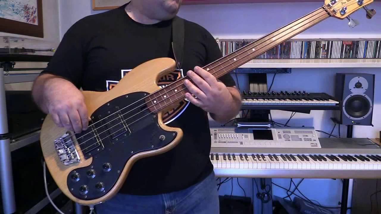 Bass Cover - Red 7 - Heartbeat - with Wal Pro IIE fretless bass