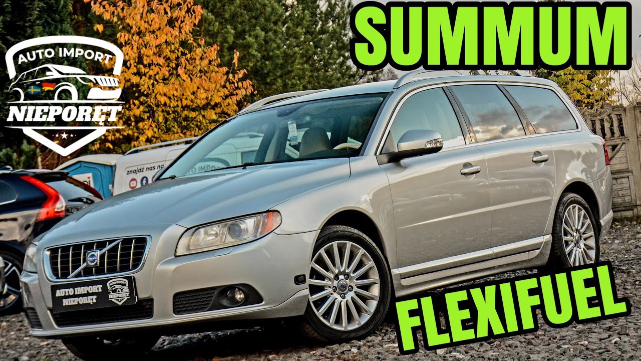 VOLVO V70 ✅️ SUMMUM ✅️ 2.0 FLEXIFUEL 145KM ✅️ Manual ✅️ 2-Wł ✅️