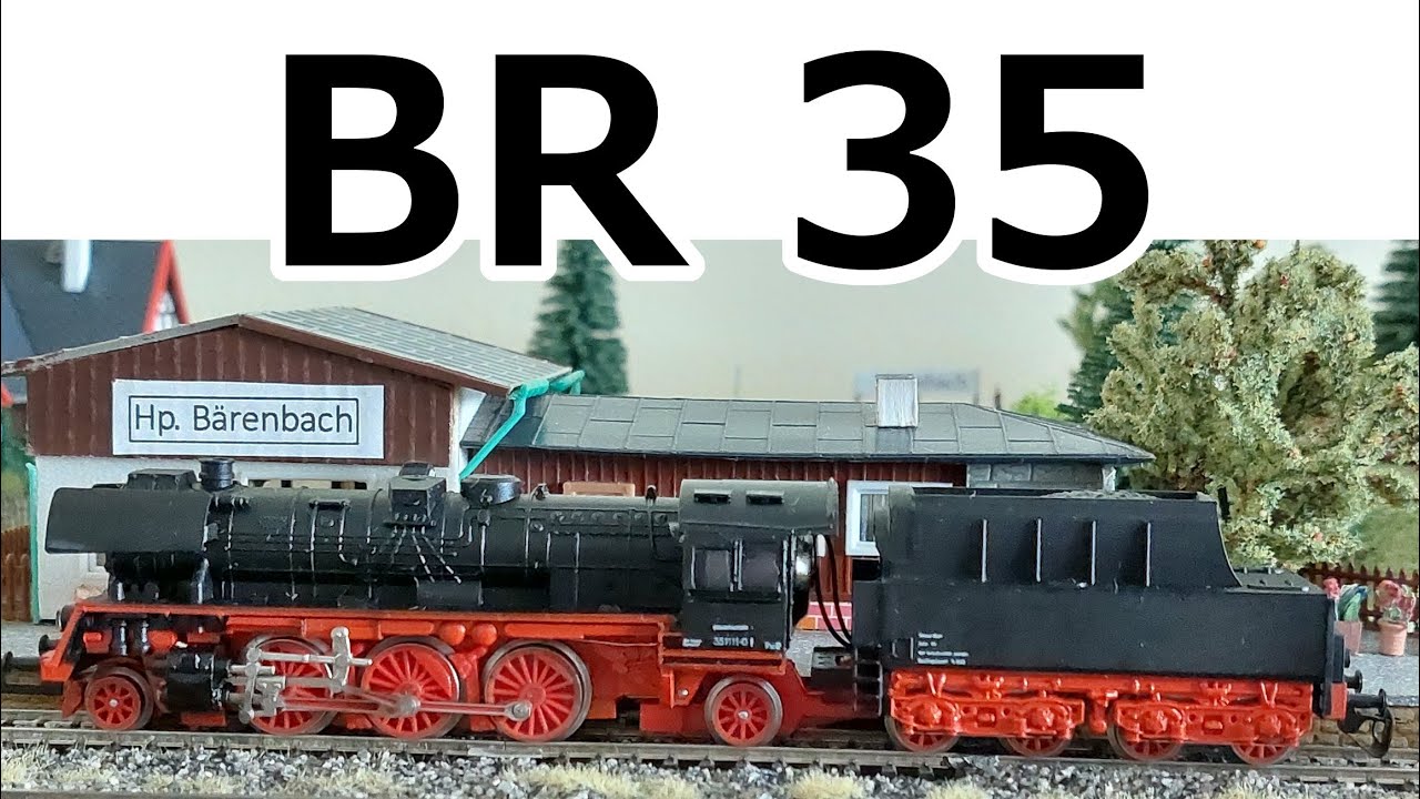 DR-Baureihe 35  -  Spur TT  -  Modell und Wirklichkeit