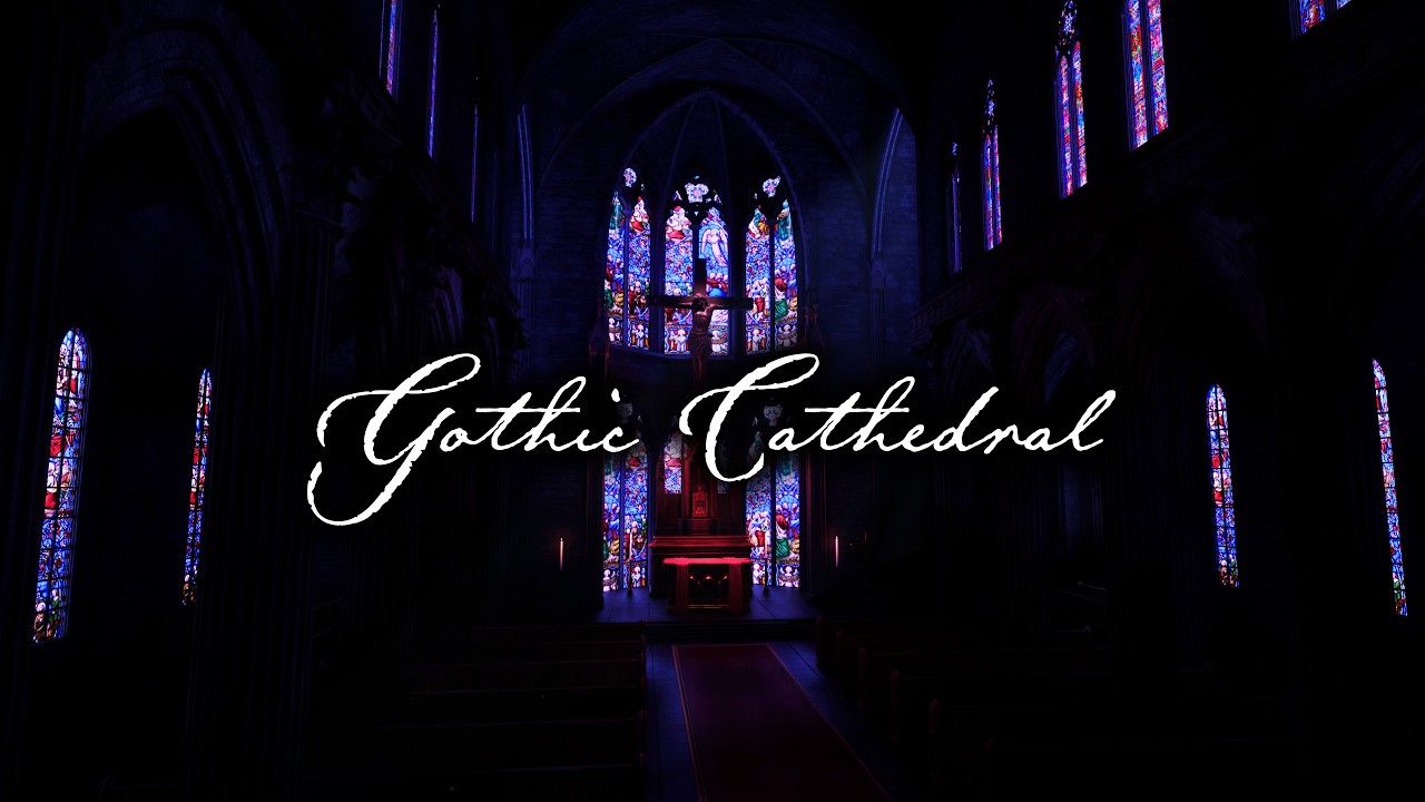 Gothic Cathedral | Ethereal Piano, Choir, Cello | Quiet Echoes in Prayerful Reflection
