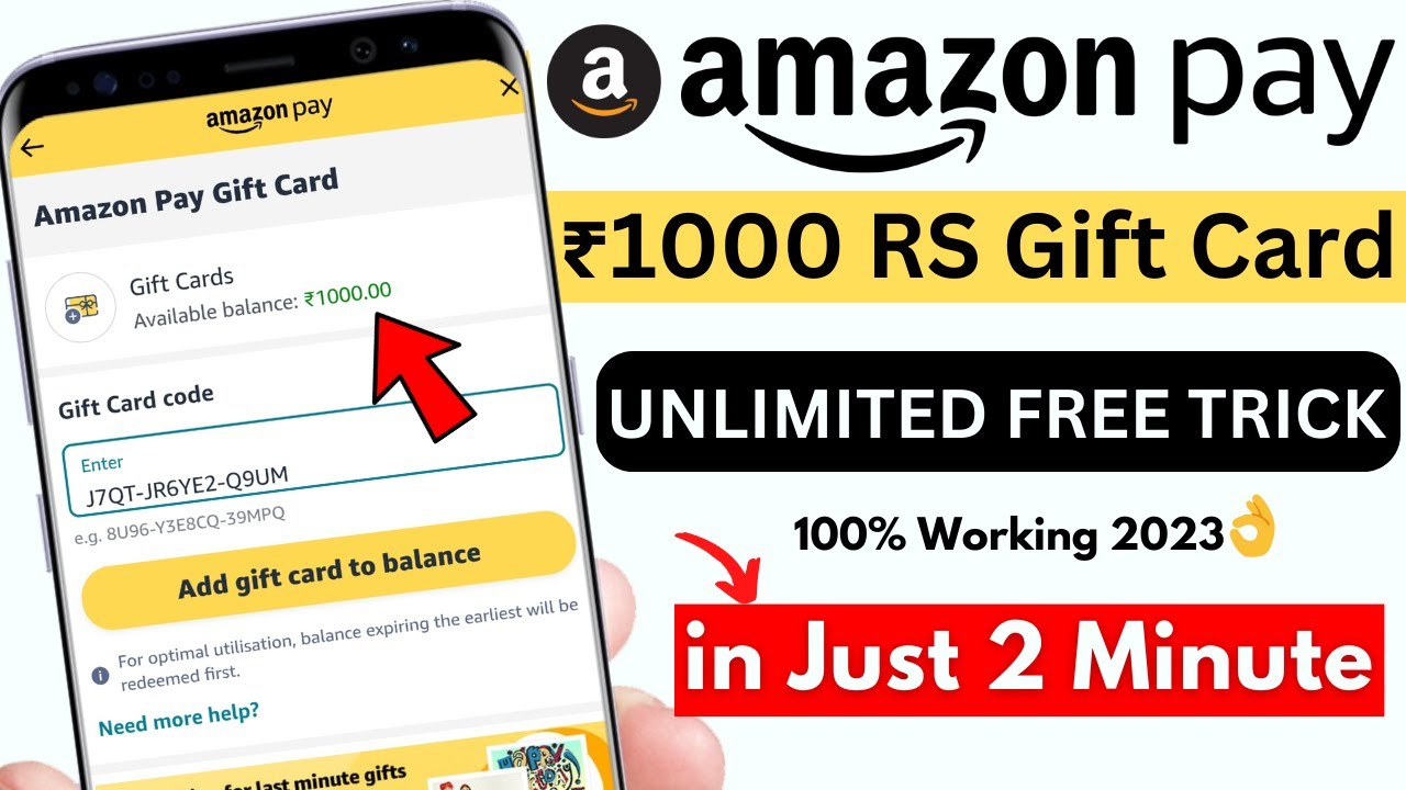 How to Get Free Amazon Gift Card 2025 - Free Amazon Gift Card Earning App | Amazon Gift Card Free