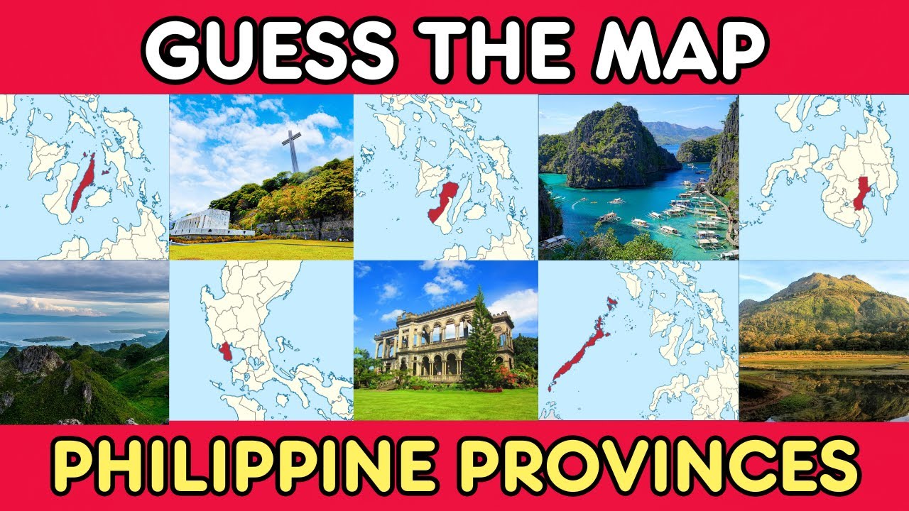 Guess the 50 PHILIPPINE PROVINCES on the Map 🇵🇭