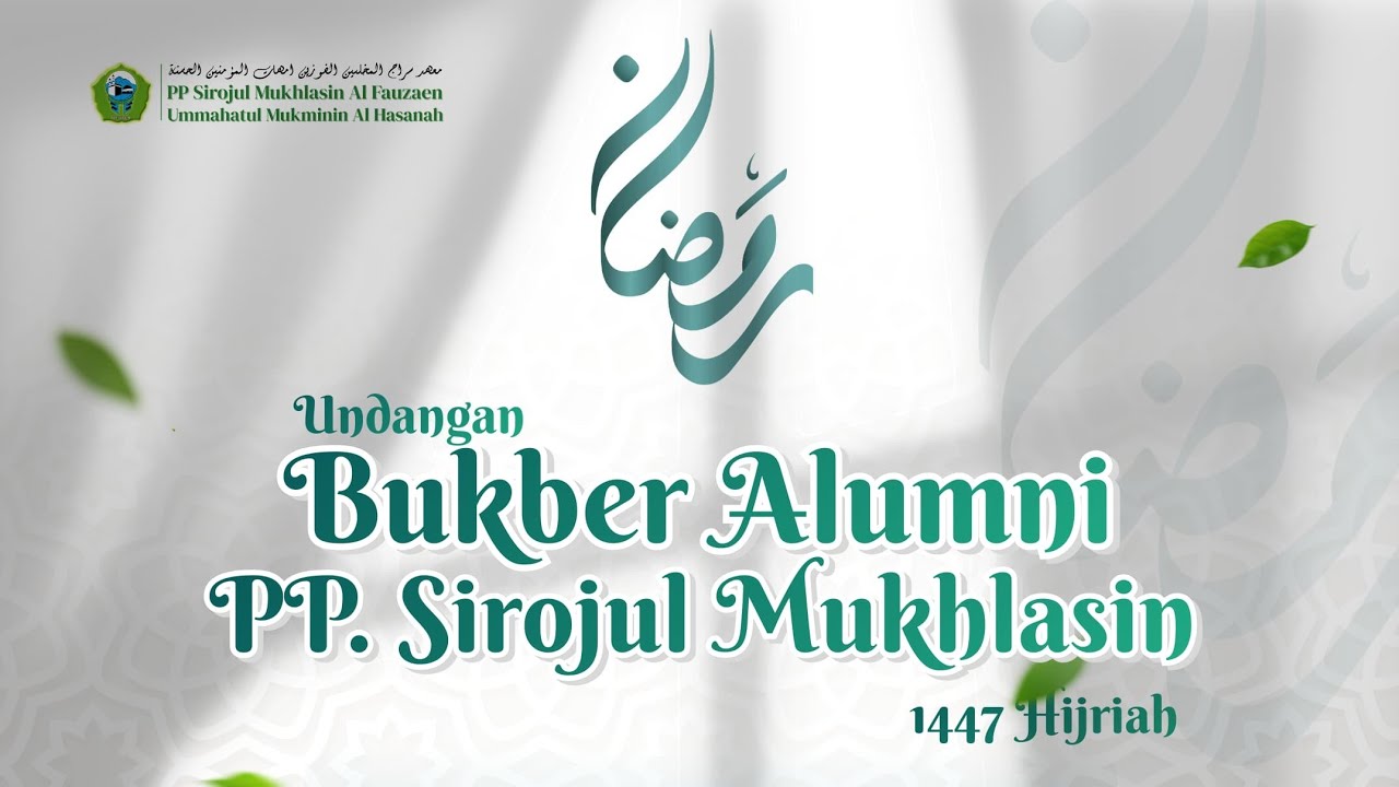 Pertemuan Alumni Sirojul Mukhlasin Bertam