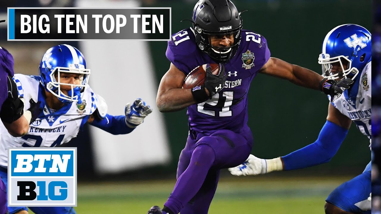 Justin Jackson's Top 10 Games as a Northwestern Wildcat | Big Ten Top 10
