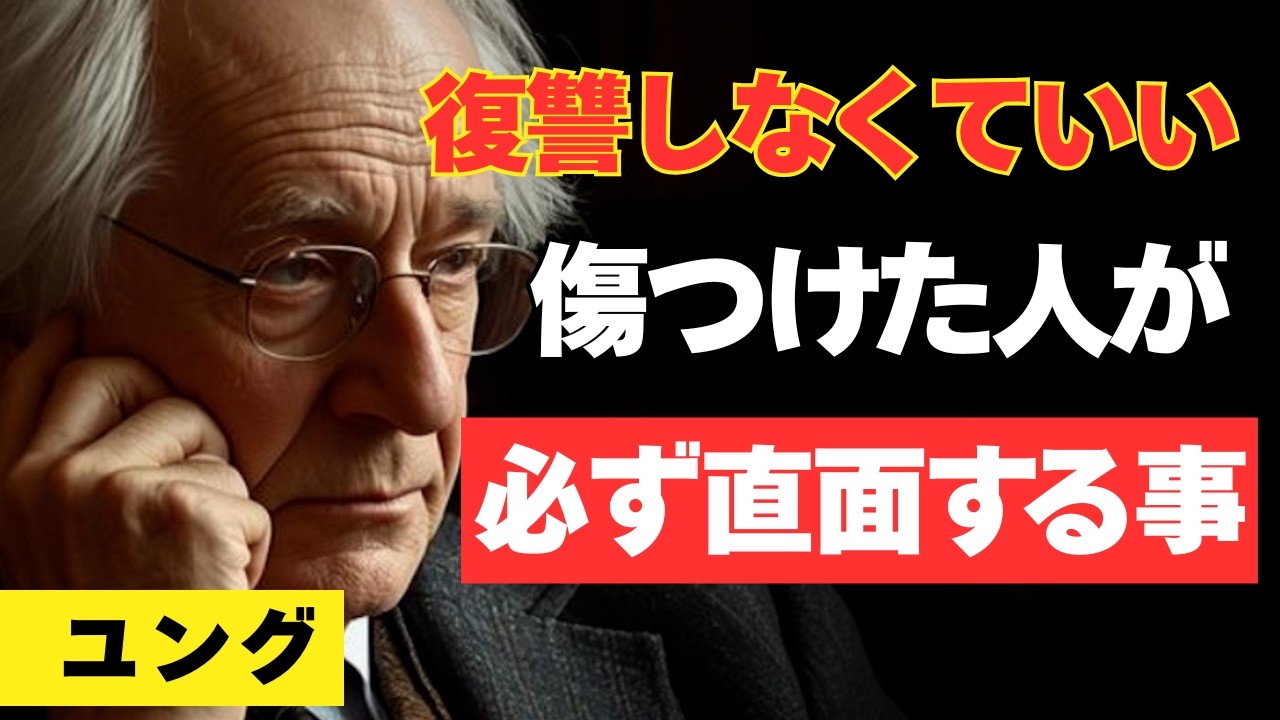 【ユング心理学】復讐しなくていい。あなたを傷つけた人が必ず直面する”4つの影”