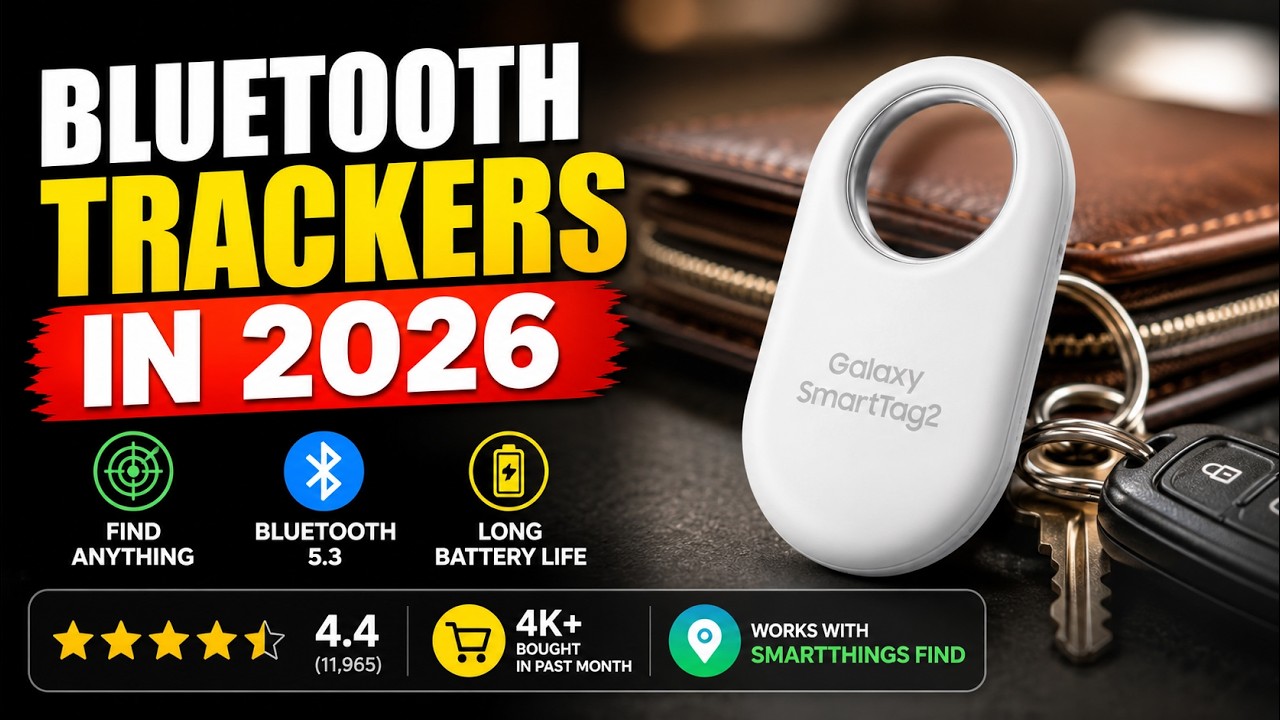 Top 5 Best Bluetooth Trackers in 2026📍🔑 | Best AirTag Alternatives for iPhone & Android