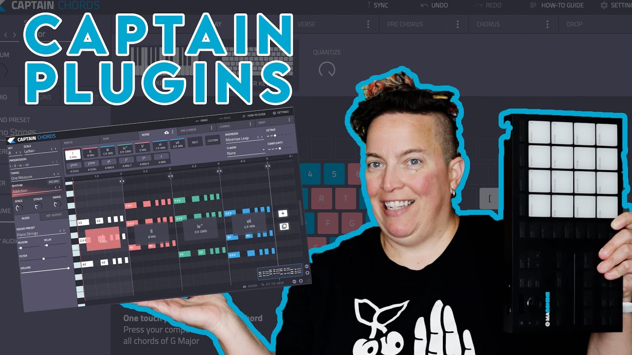 Using CAPTAIN CHORDS - PLUGINS 5 with MASCHINE | Review and Walkthrough