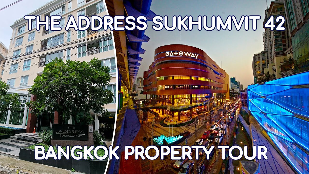 The Address Sukhumvit 42 Condo Near BTS Ekkamai - Bangkok Property Tour