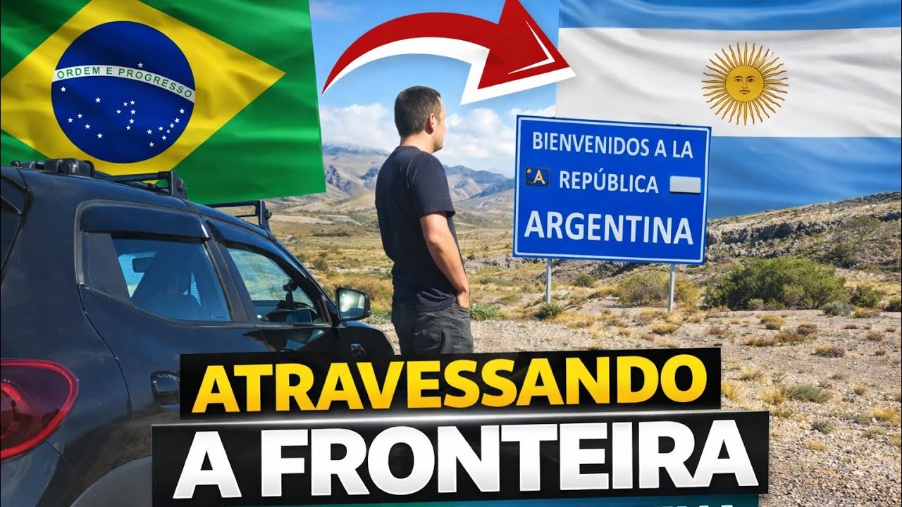 DIA DE FRONTEIRA | ENTRADA NA ARGENTINA - PRIMEIROS Kms
