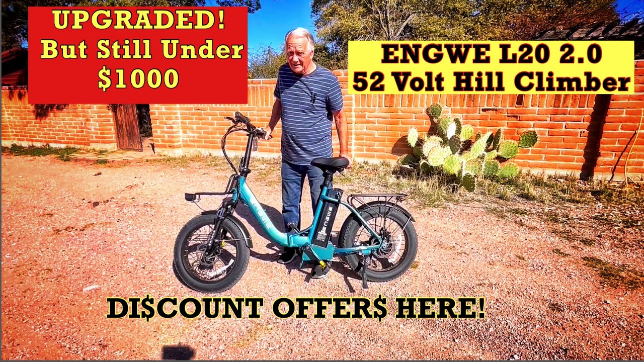 ENGWE's most cost-effective and powerful fold-able e-bike under $1000