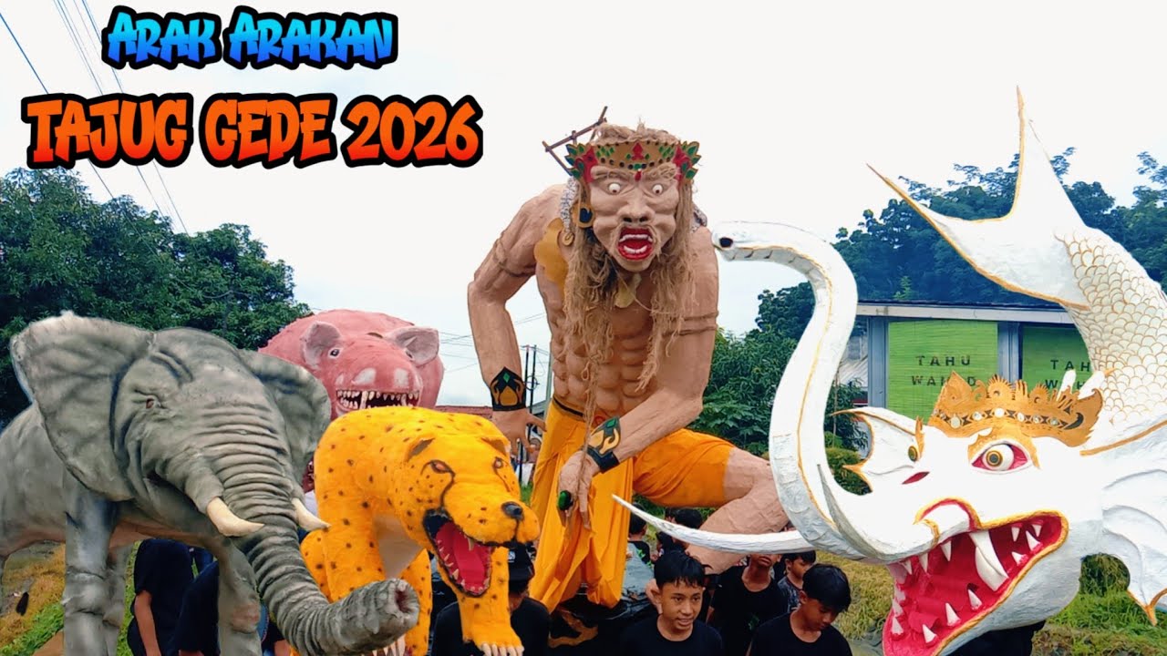 FULL Arak-arakan TAJUG GEDE Desa Karangsari 2026‼️Khitanan Massal