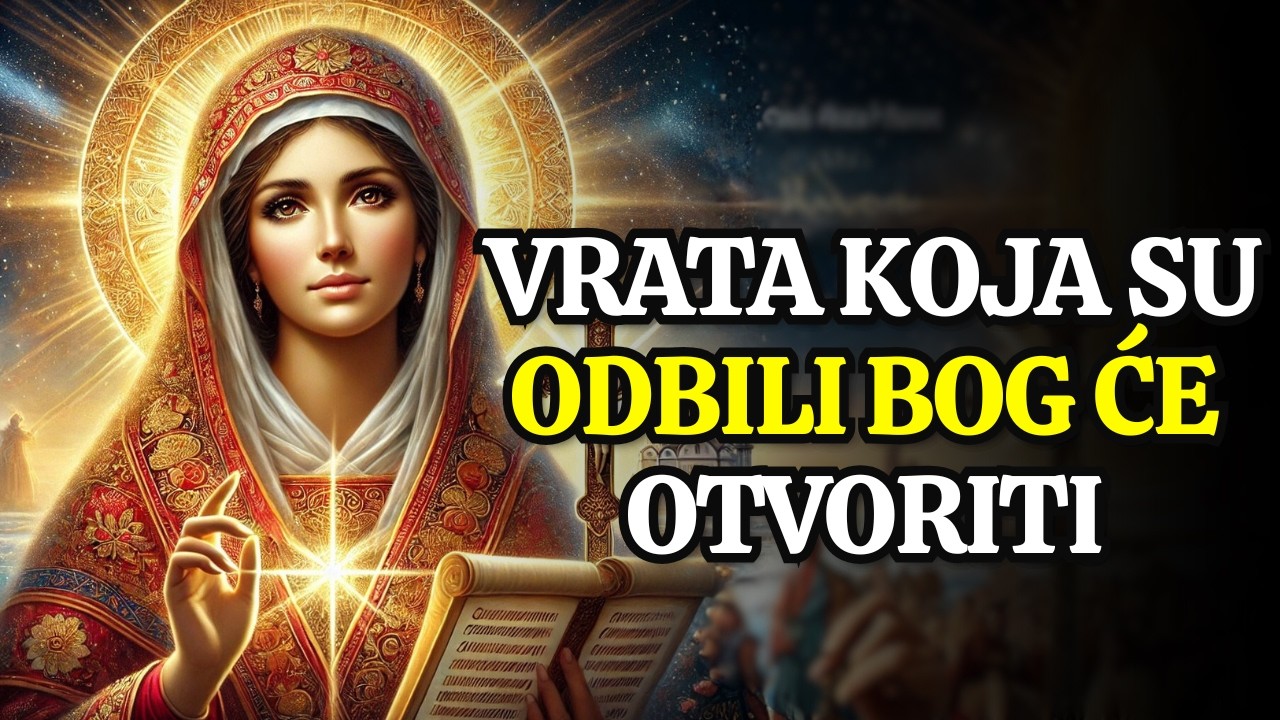 NAJMOĆNIJA MOLITVA SVETE PETKE — BOG ĆE OTVORITI ONO ŠTO JE BILO ZATVORENO