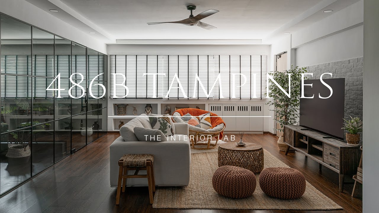 Home Tour | Scandinavian Bohemian 5-RM Resale HDB | 486B Tampines