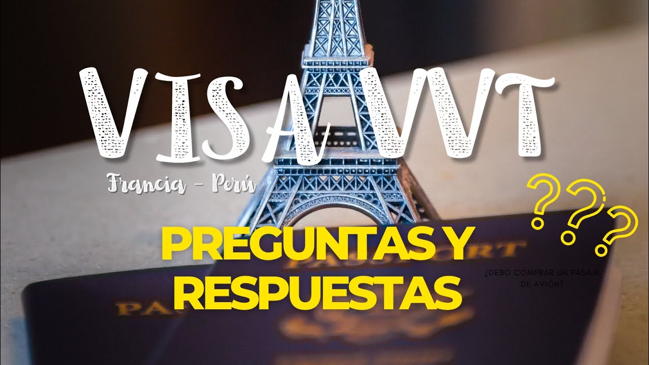 Visa Vacaciones Trabajo Francia 🇫🇷 para Peruanos 🇵🇪 Preguntas y Respuestas 2023