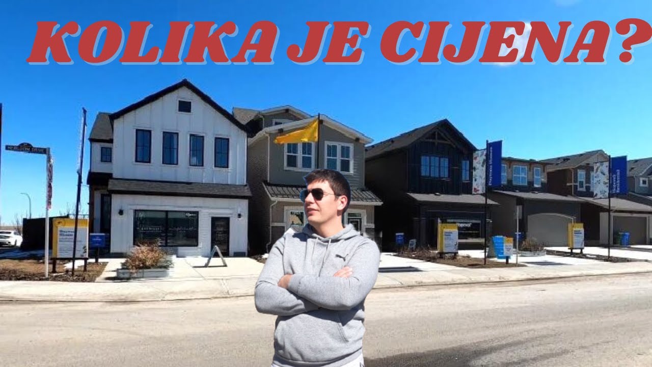 KOLIKO KOŠTAJU KUĆE KANADI ?? Razgledavamo Nove Kuće! 🇨🇦