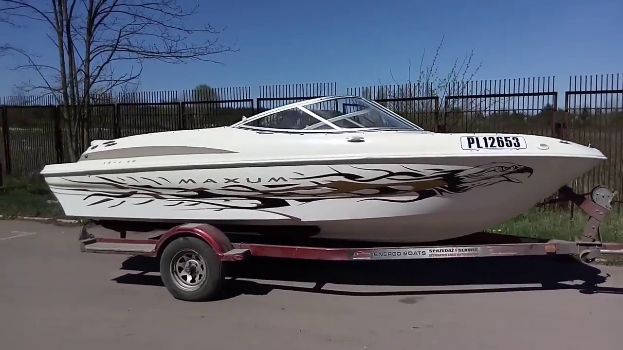 Maxum 1800SR ł&oacute;dź motorowa 1999r EnergoBoats
