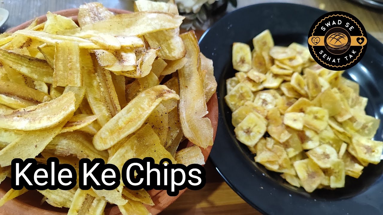 एकदम कुरकुरे करारे केले के चिप्स मिनटों में घर में बनाये। Kele Ke Chips Recipe, Banana Chips,Chips.