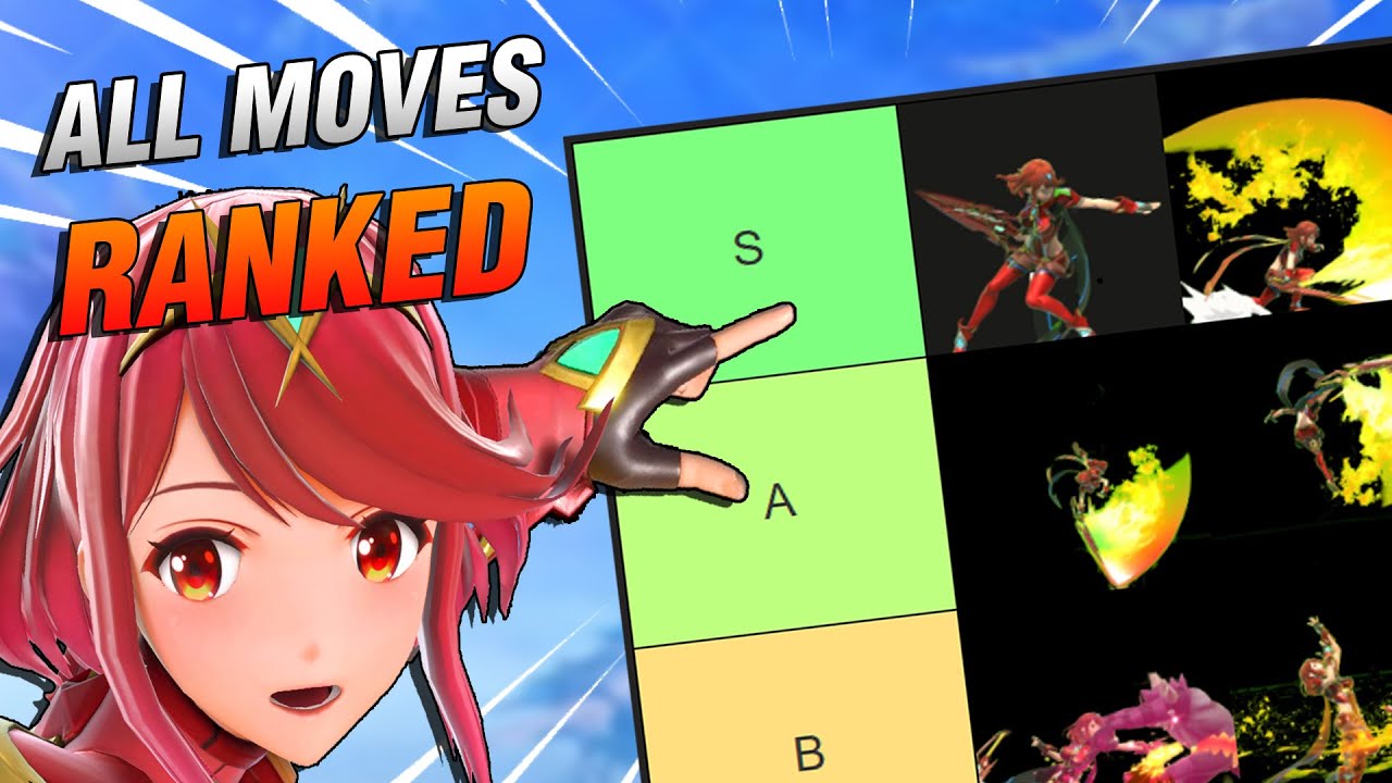 Ranking ALL of Pyra's Moves! (THE AUTISTICUT)